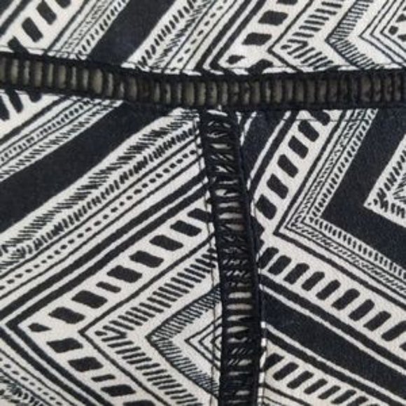 NWOT Xhilaration black/tan hankerchief dress - Picture 7 of 8